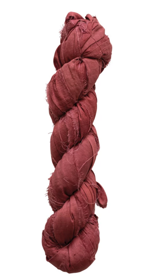 70-75 Yard Recycled Silk Ribbon