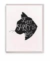 Sorry Cat - Condolences Card