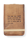 Mini Leather Journal 4" x 6"