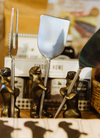 Cheese Knives with Dog Stands