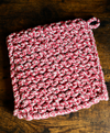 Melange Cotton Crocheted Pot Holder