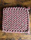 Melange Cotton Crocheted Pot Holder
