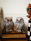 Metallic Resin Owl