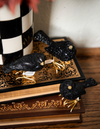 Assorted Cutie Glittered Ravens