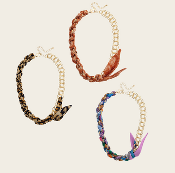 Chain Scarf Necklace
