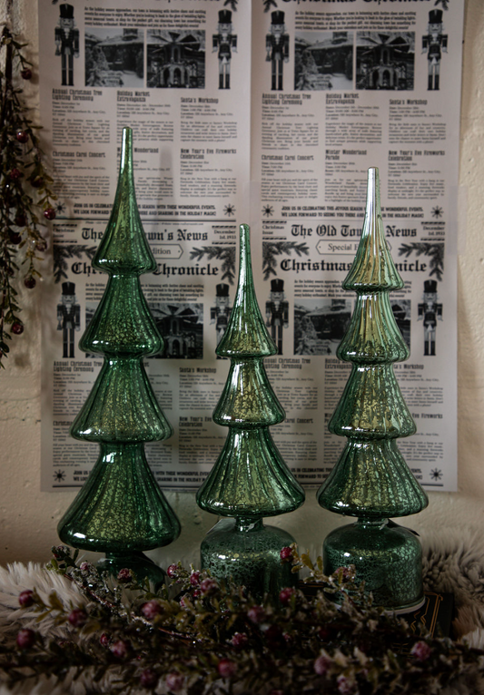 Rotating Gold LED Tree