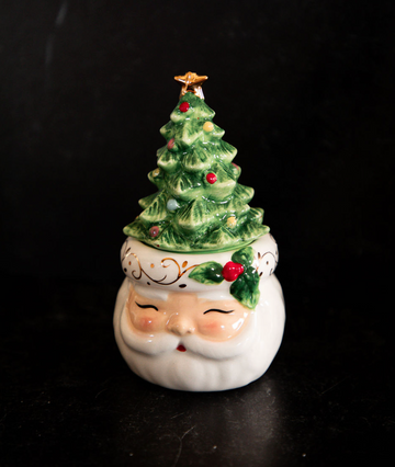 Santa + Tree Salt & Pepper Set