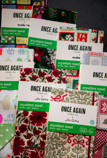 Holiday Once Again Home Anywhere Towels - Reversible