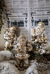 Antique Silver Santa
