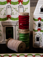10 Yard Velvet Ribbon on Wood Spool