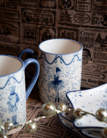 12oz Ballerina & Nutcracker Mug
