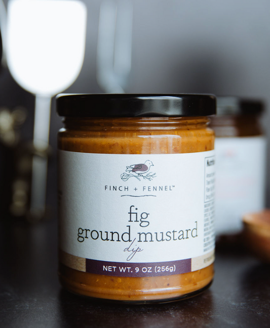 Fig Ground Mustard Dip