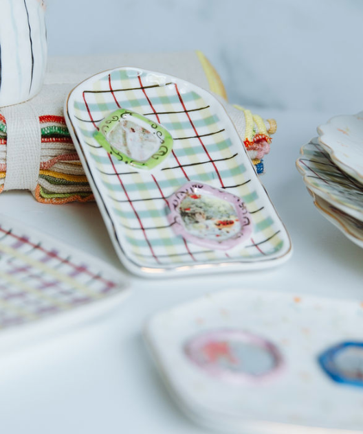 Embossed Dish
