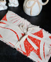 Cotton Printed Napkins w/ Floral Pattern & Fringe, 4 pk