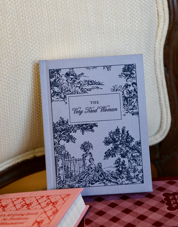 The Very Tired Woman Bound Notepad