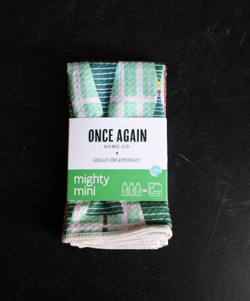 Mighty Mini Towel (Set of 3) Reversible - RJW Stripe Tree: Meadow Green