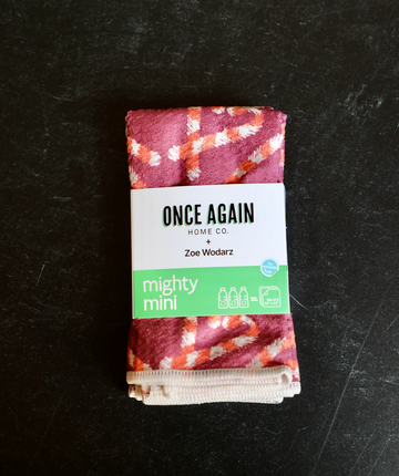 Mighty Mini Towel (Set of 3) Reversible - ZW Candy Cane: Red