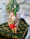 Felt Very Merry Mice Ornaments