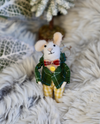 Felt City Mice Ornaments