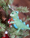 Felt Dino Ornament