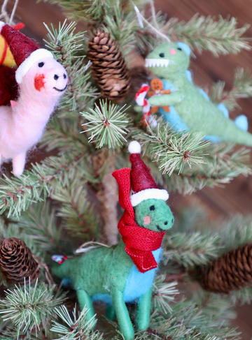 Felt Dino Ornament