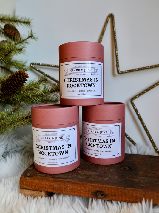 Christmas in Rocktown Candle