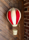Foam & Fabric Hot Air Balloon Ornament - Large