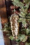 Plastic Pinecone Ornament with Sequins, Beads & Glitter