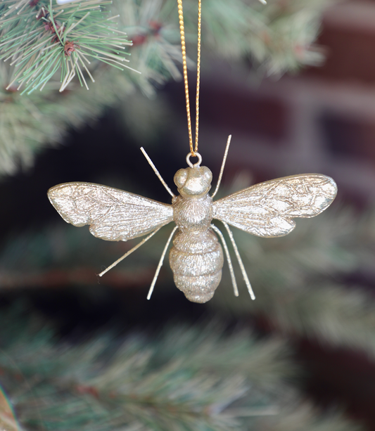 2-3/4"H Resin Bee Ornament