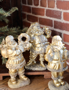 Resin Gold Antique Santa
