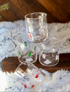 16 oz. Drinking Glass w/ Holiday Icon