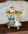 Metal Bar Cart Ornament