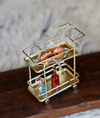 Metal Bar Cart Ornament