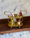 Metal Bar Cart Ornament