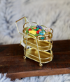 Metal Bar Cart Ornament