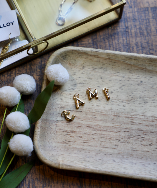 Cami Letter Charm