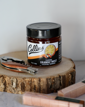 Candied Orange Twist in Syrup