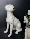 Hand Painted Ceramic Dog, 2 Styles