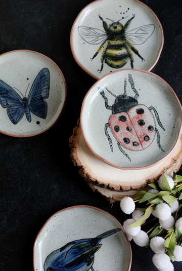 Botanical Stoneware Plate