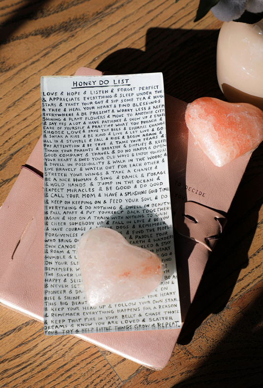 Honey Do List Small Decoupage Plate