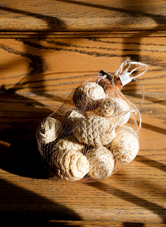 Bag of Woven Grass Eggs