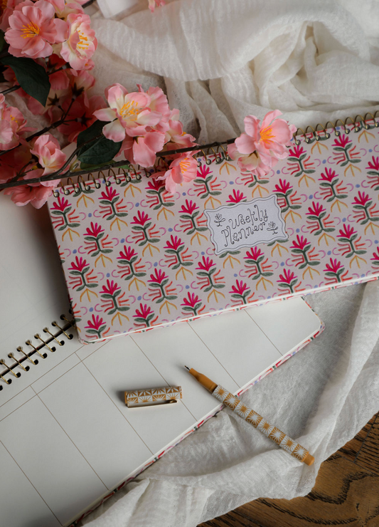 Tropical Weekly Planner Pad