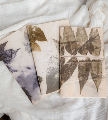 Leaf Handbound Journal