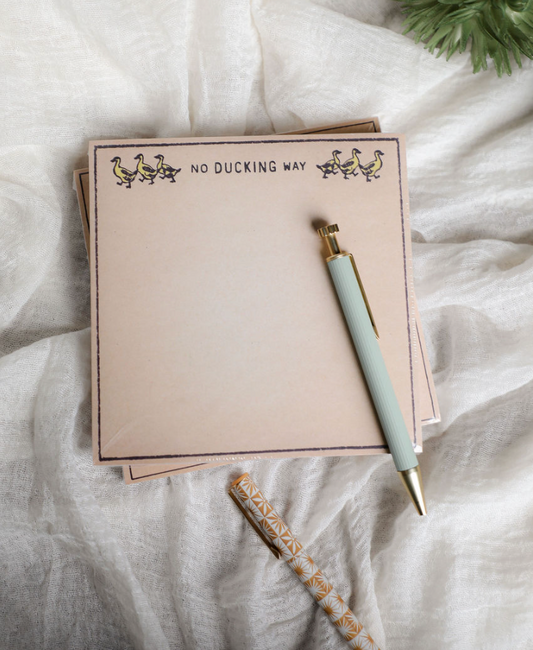 No Ducking Way Square Notepad