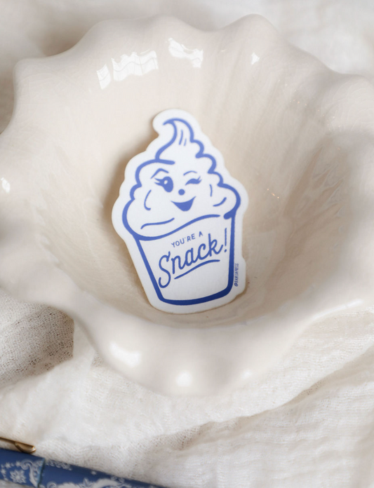 Snack - Vinyl Die Cut Sticker