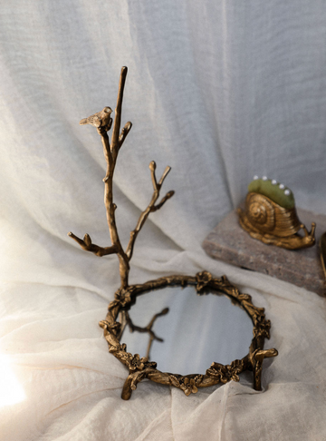 Pewter Jewelry Holder