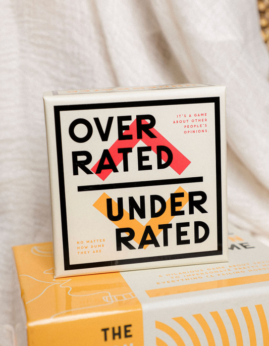Overrated / Underrated Social Game