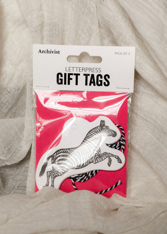Zebra Gift Tags (3-Pack)