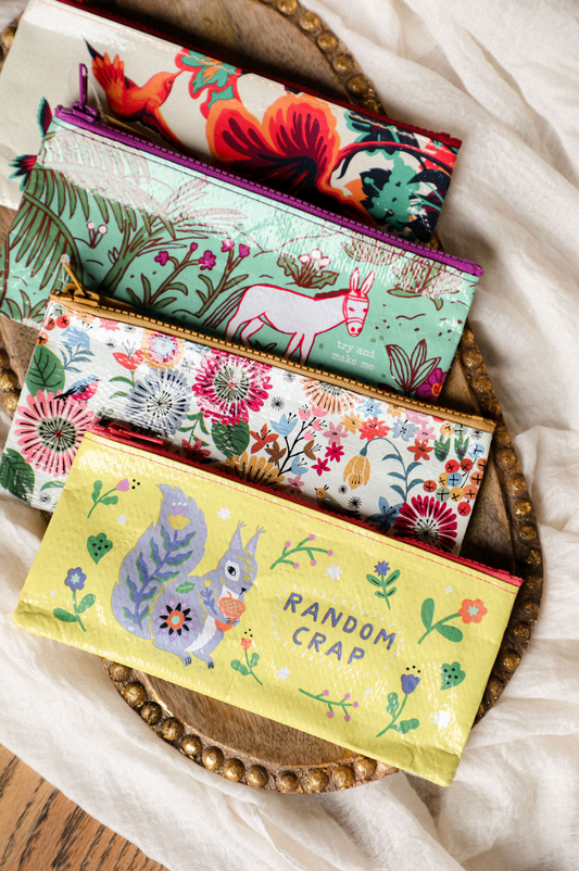 Blue Q Pencil Case