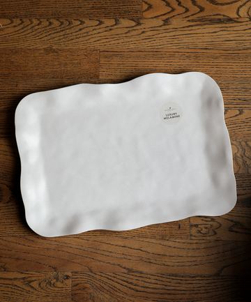 VIDA Nube Extra Large Rectangular Tray (White)